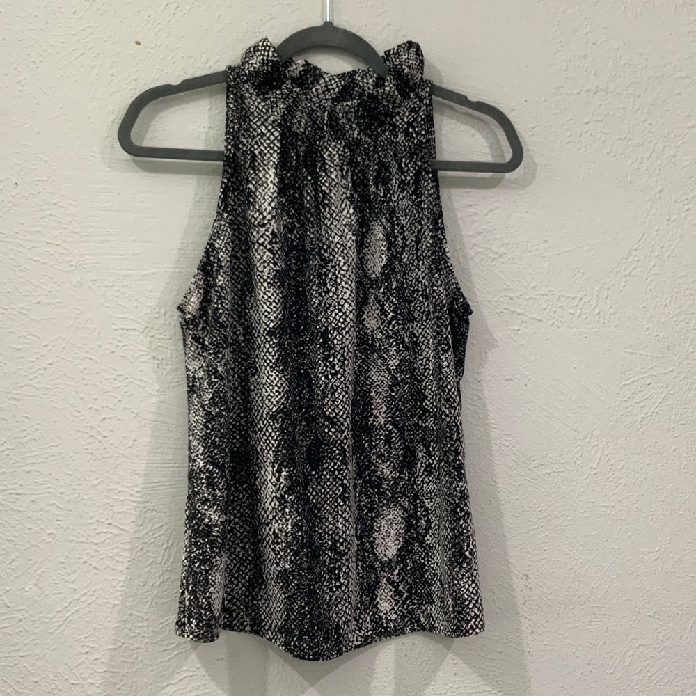 Veronica M Monochrome Sleeveless Blouse